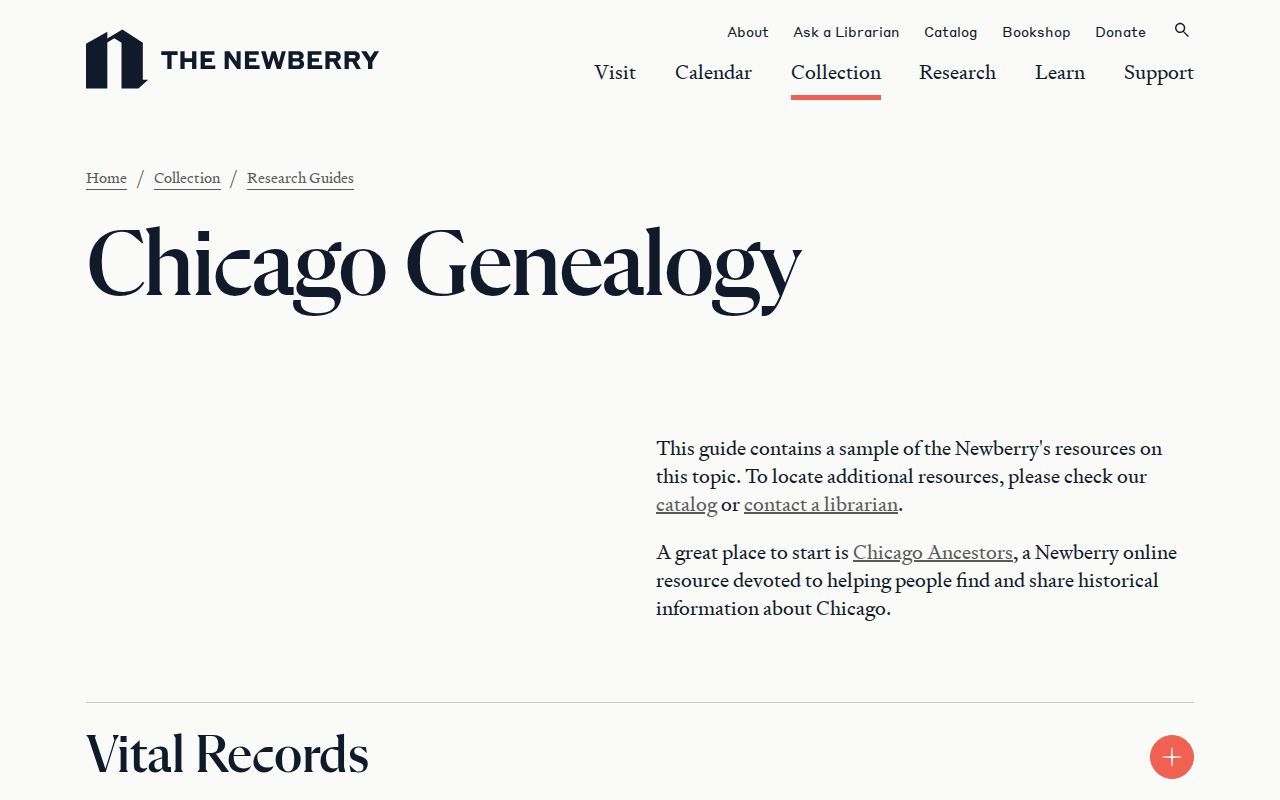 Newberry guide used for Blue Island criss-cross directory research