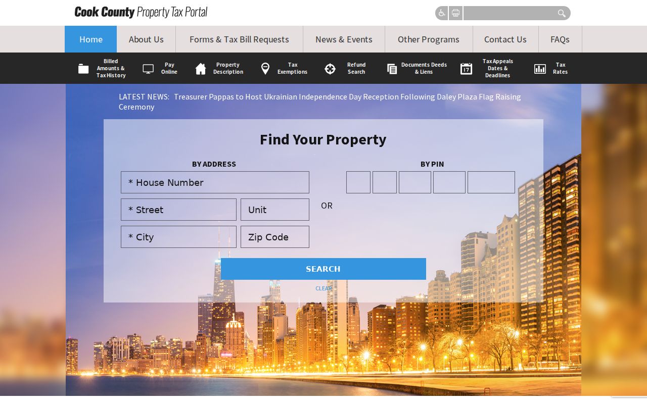 Blue Island ZIP code directory Cook County property search